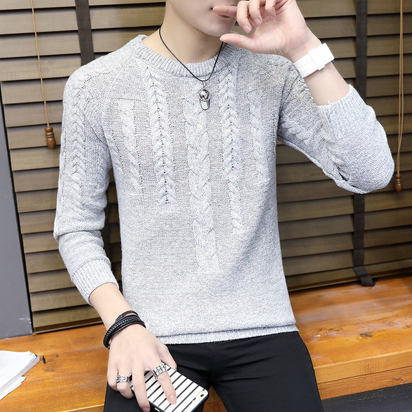 Modern férfi pulóver két színben