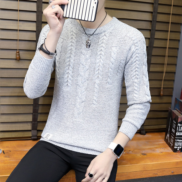 Modern férfi pulóver két színben