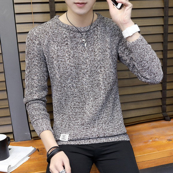 Modern férfi pulóver két színben