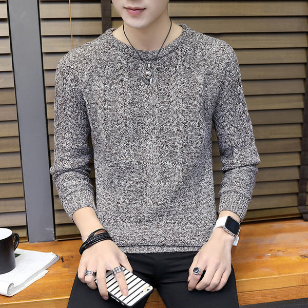 Modern férfi pulóver két színben