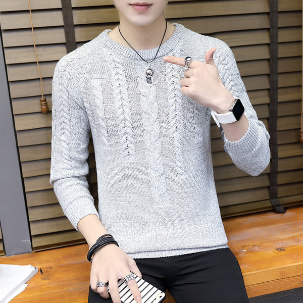 Modern férfi pulóver két színben