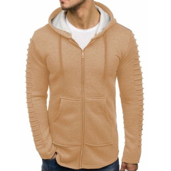 Hanorac modern pentru bărbați cu glugă în patru culori