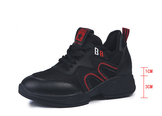 Αθλητικά γυναικεία αθλητικά παπούτσια με μαύρα χρώματα