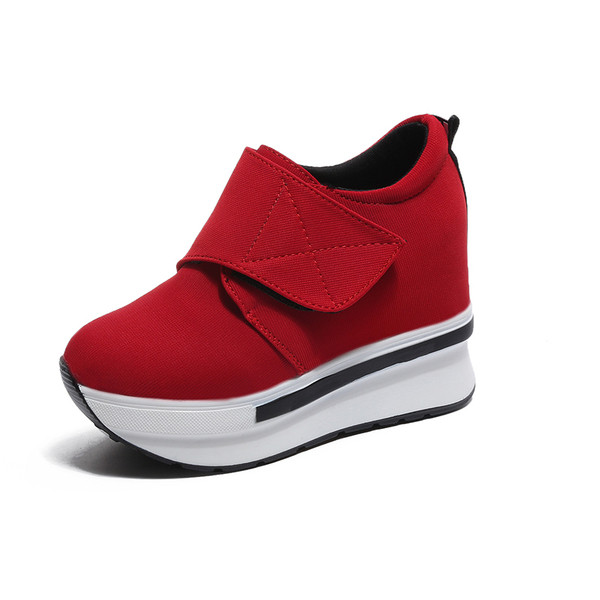 Γυναικεία κομψά αθλητικά παπούτσια με Velcro λουράκι