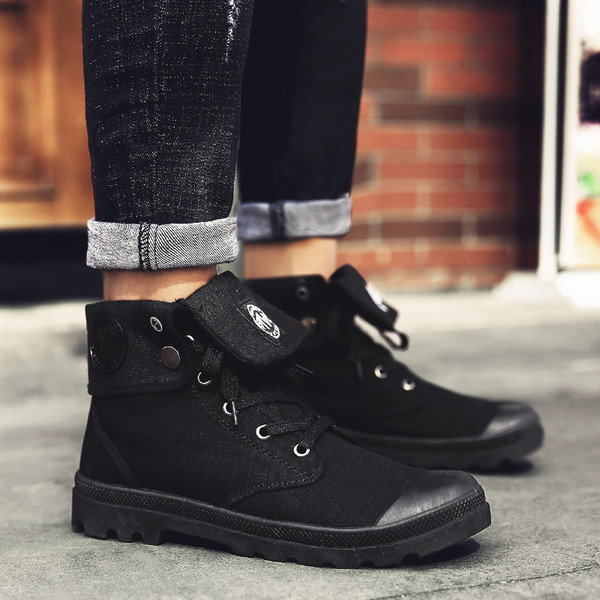 Stílusos férfi csizma három színben