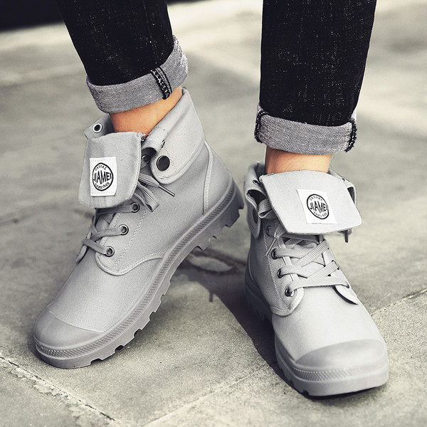 Stílusos férfi csizma három színben