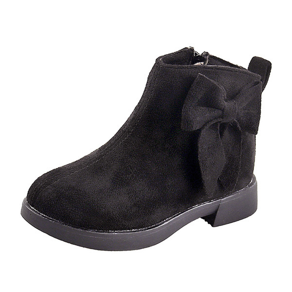 Aktuális gyerekcsizma lányoknak öko velúrból, több színben szalagos elemmel