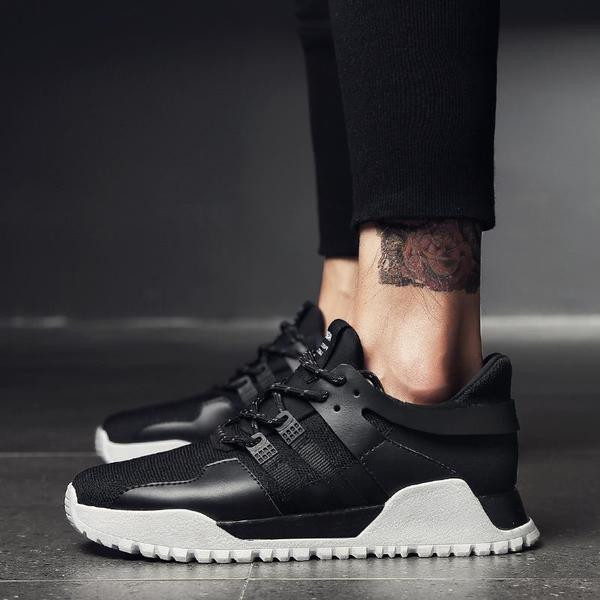 Modern férfi tornacipő durva talppal, négy színben