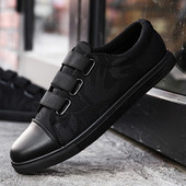 Ανδρικά αθλητικά παπούτσια σε μαύρο χρώμα