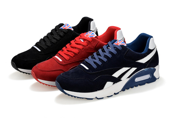 Modern férfi tornacipő vastag talppal - két modell