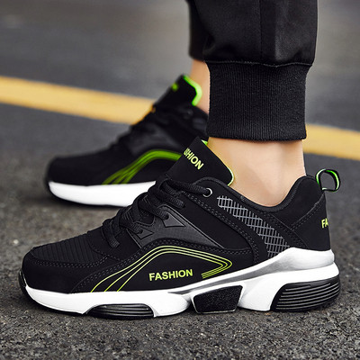 Ανδρικά παπούτσια από συνθετικό δέρμα σε τρία χρώματα