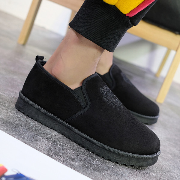 Mocasini de iarna pentru barbati in trei culori