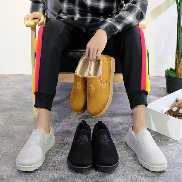 Mocasini de iarna pentru barbati in trei culori