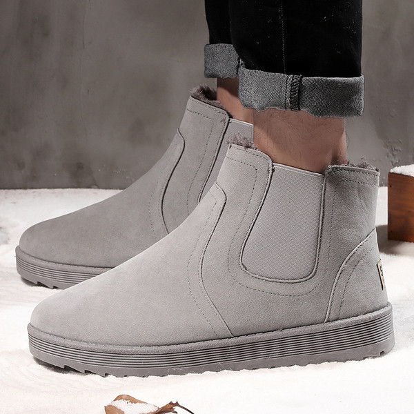 Cizme moderne pentru bărbați cu capac moale în mai multe culori