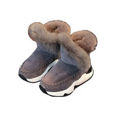 Öko velúrból készült meleg, pehelyes gyerekcsizma lányoknak és fiúknak több színben