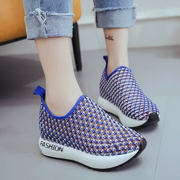 Modern női necces tornacipő