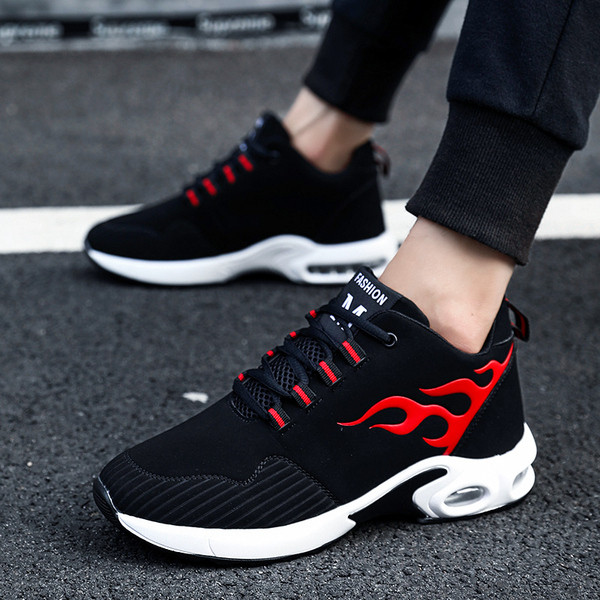 Férfi tornacipő két színben légzsákkal