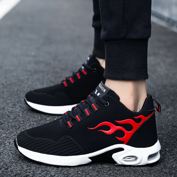 Férfi tornacipő két színben légzsákkal