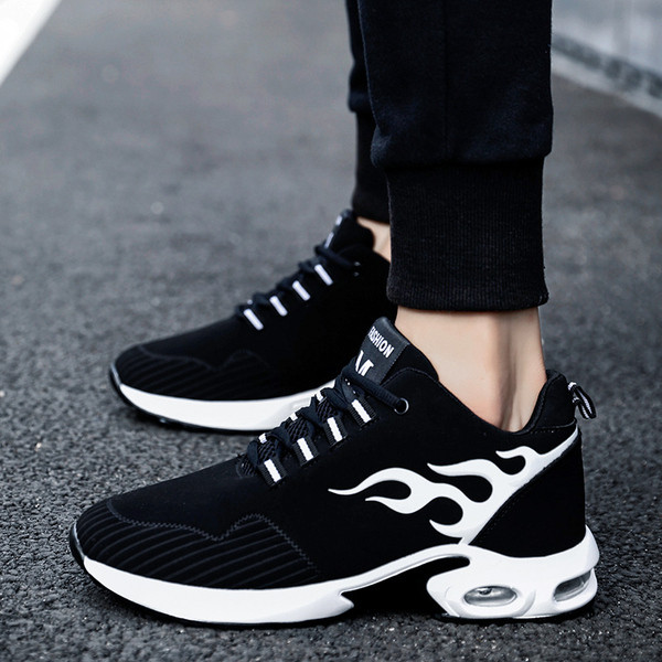 Férfi tornacipő két színben légzsákkal