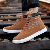 Öko bőrből készült férfi sportcipő három színben