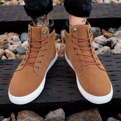 Öko bőrből készült férfi sportcipő három színben