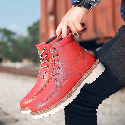 Model casual de ghete barbatesti din piele ecologica in mai multe culori