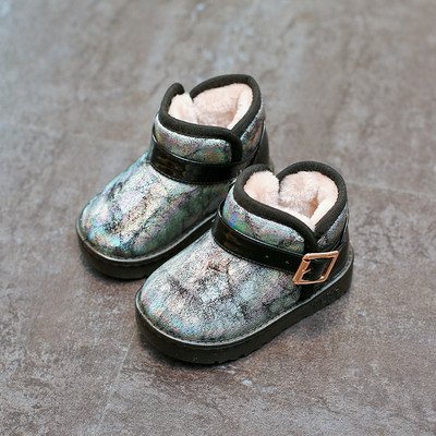 Παιδικές χειμωνιάτικες μπότες για κορίτσια με απαλή επένδυση σε διάφορα χρώματα