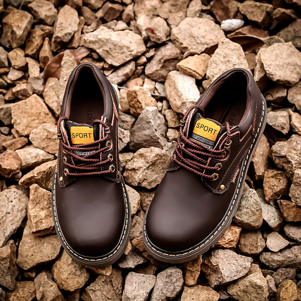 Pantofi barbatesti sportivi si eleganti din piele ecologica in mai multe culori