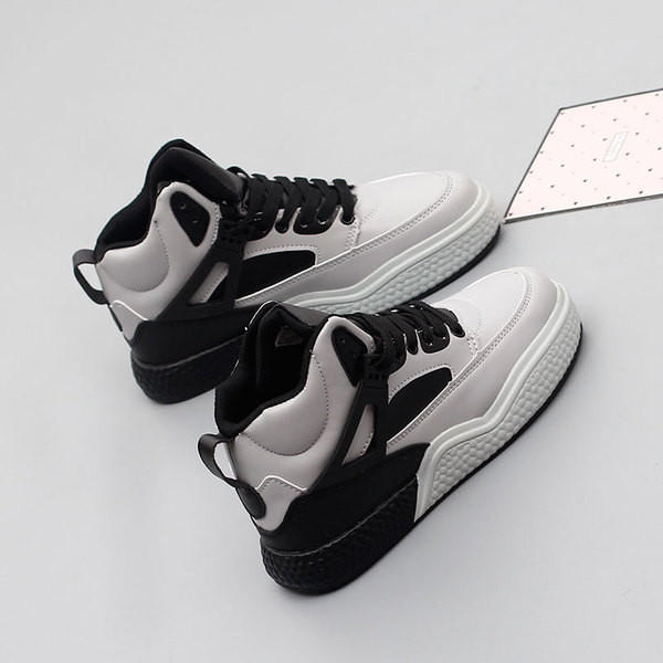 Női sport- és alkalmi tornacipő lapos talpon