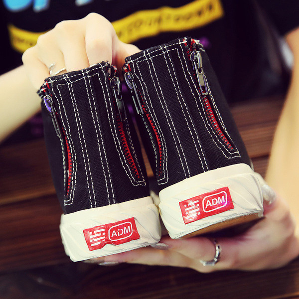 Γυναικεία casual αθλητικά παπούτσια με απομίμηση εξωτερικής ραφής