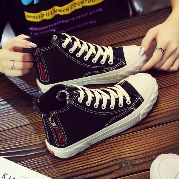 Γυναικεία casual αθλητικά παπούτσια με απομίμηση εξωτερικής ραφής