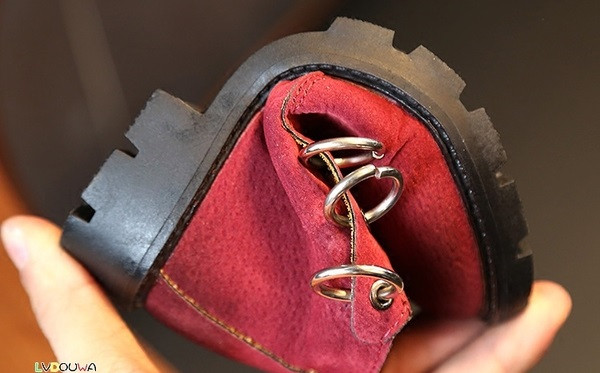 Öko velúrból készült alkalmi gyerekcsizma lányoknak fém elemmel több színben