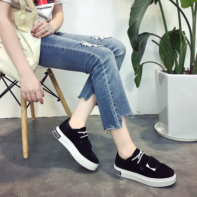 Tenisi casual dama cu sireturi si velcro