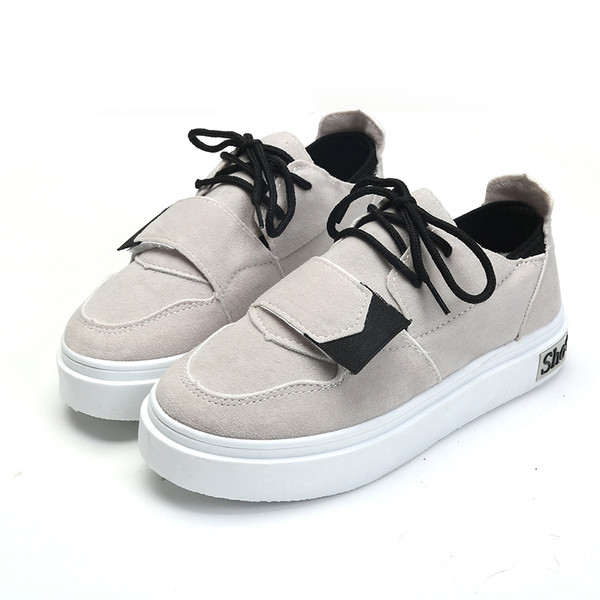 Tenisi casual dama cu sireturi si velcro