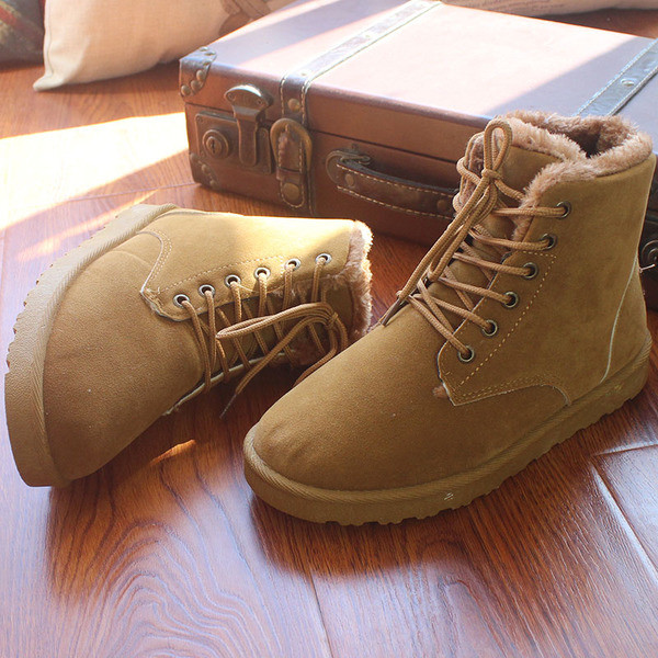 Ανδρικές χειμερινές μπότες με απαλή επένδυση σε τρία χρώματα