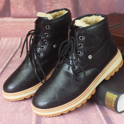 Ανδρικές χειμερινές μπότες με μαλακή επένδυση από δέρμα σε τρία χρώματα