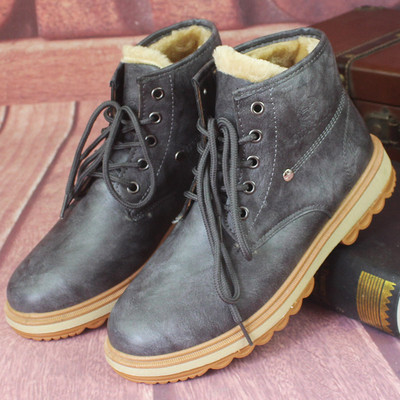 Ανδρικές χειμερινές μπότες με μαλακή επένδυση από δέρμα σε τρία χρώματα