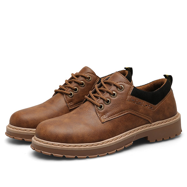 Pantofi eleganti pentru barbati din piele ecologica in patru culori