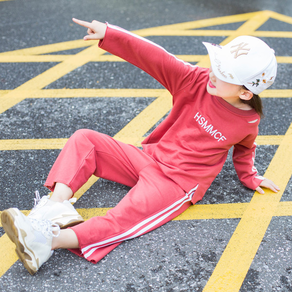 Set zilnic pentru copii pentru fete în roșu