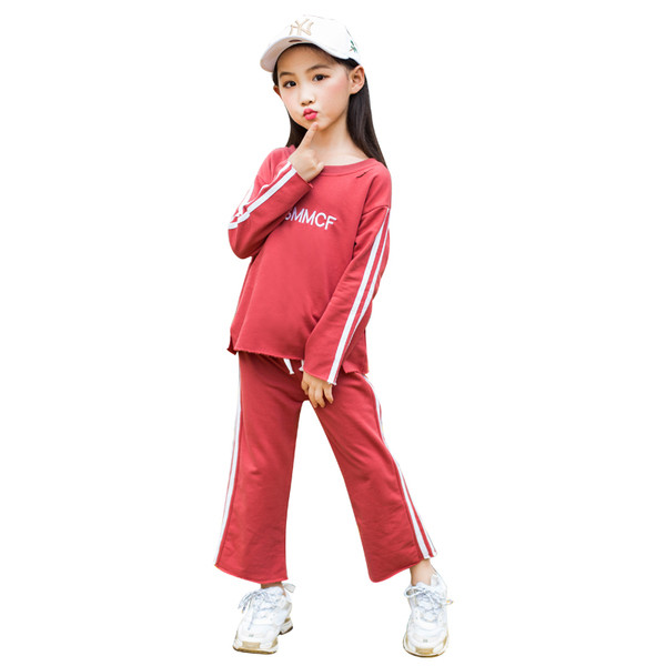 Set zilnic pentru copii pentru fete în roșu