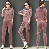 Női bársony szett több színben