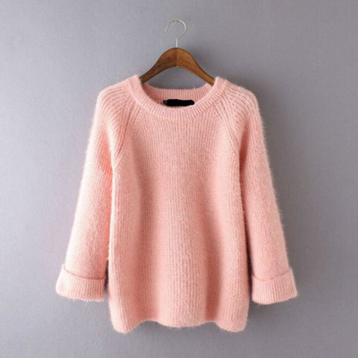 Κομψό γυναικείο χειμερινό  πουλόβερ σε διάφορα χρώματα