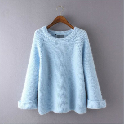 Κομψό γυναικείο χειμερινό  πουλόβερ σε διάφορα χρώματα