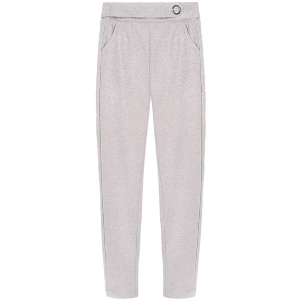 Modern női nadrág csattal, két színben