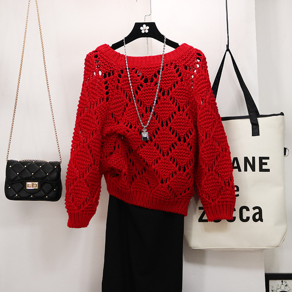 Női szett - ruha és pulóver