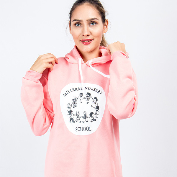 Γυναικείο αθλητικό καθημερινό φόρεμα με  κουκούλα 