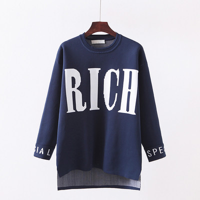 Γυναικεία μπλούζα με μεγάλα κεντήματα σε διάφορα χρώματα