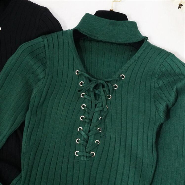 Γυναικείο φόρεμα φθινόπωρο-χειμώνα με στοιχεία σε διάφορα χρώματα