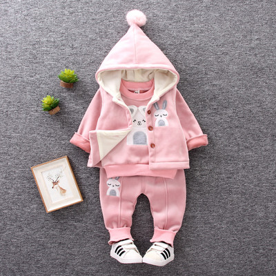 Set copii din trei piese pentru fete si baieti in trei culori