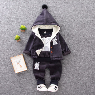 Set copii din trei piese pentru fete si baieti in trei culori